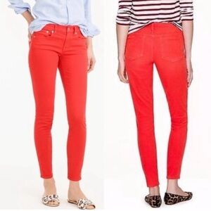 J. Crew Women's Jeans - Vibrant Red